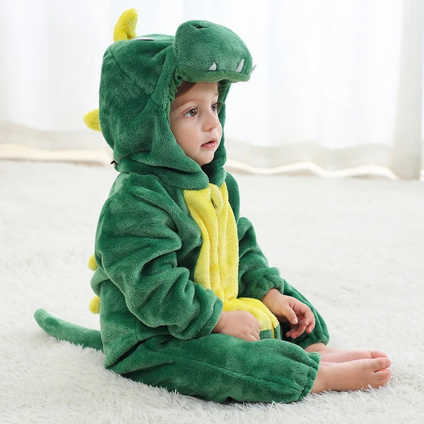 Green Dragon hooded animal costume