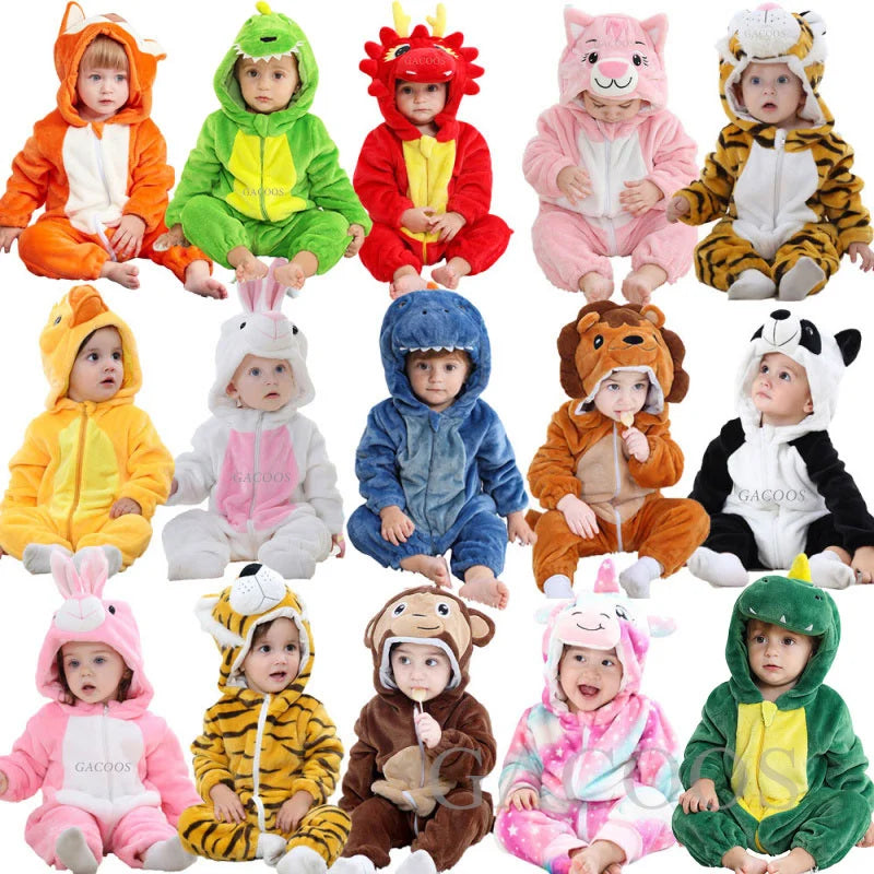 All ZipRoar hooded animal costume designs