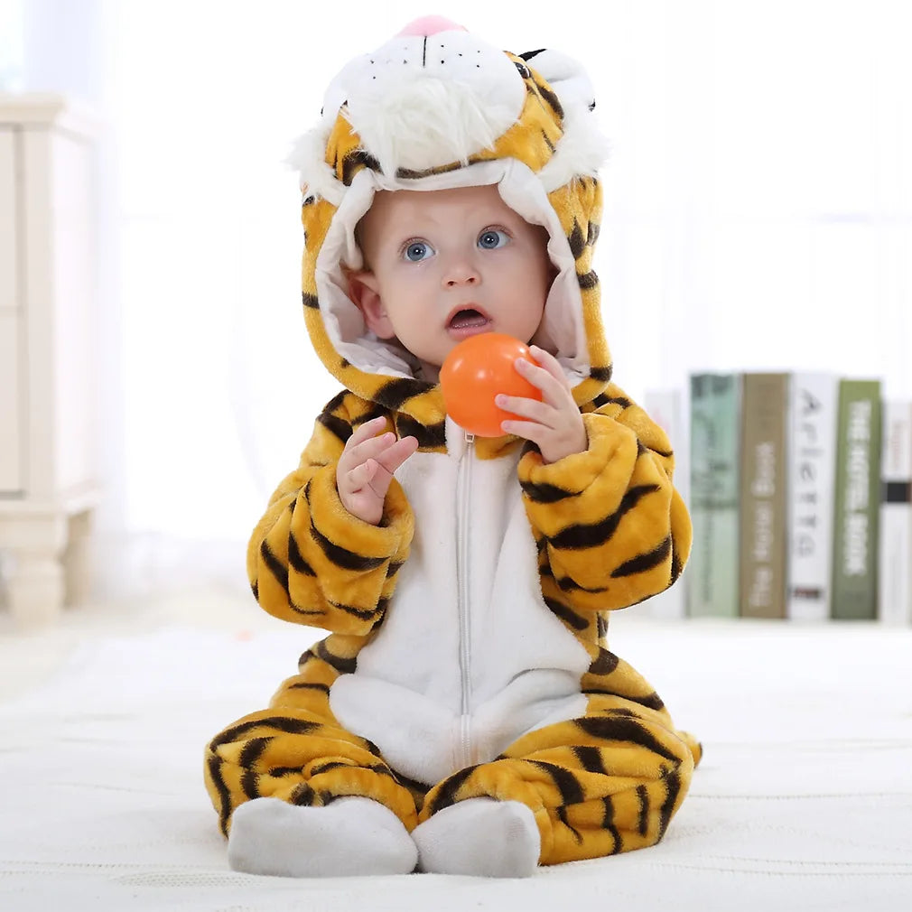 ZipRoar Tiger hooded toddler costume